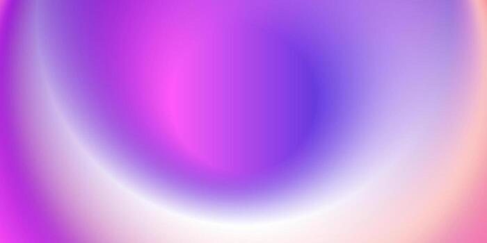 Smooth gradient blend of pink, purple, and peach tones creating a soft and dreamy abstract background. vector