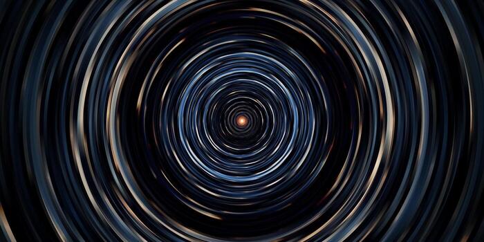 oscuro arremolinándose túnel con brillante centro, creando un sentido de profundidad, movimiento, y misterio. vector