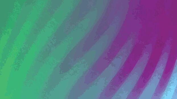 resumen verde y púrpura degradado animación con texturizado diagonal líneas para antecedentes, resúmenes giros ruido, valores realeza. vector