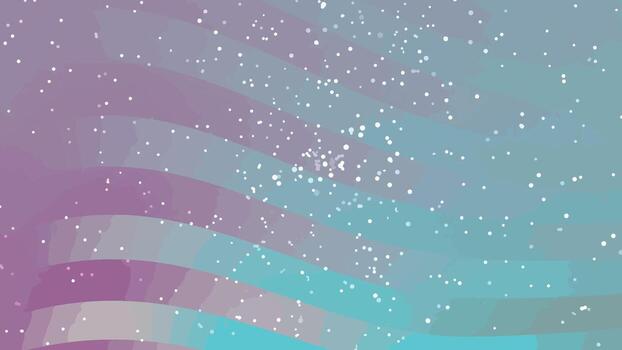 Abstract animated background with flowing wavy lines and sparkling white dots shimmering, Abstracts Twirls Particles, Stock royalty. vector