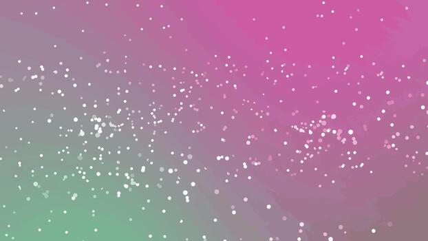 Abstract animation of floating white particles with a vibrant gradient background motion, Abstracts Twirls Particles, Stock royalty image. vector