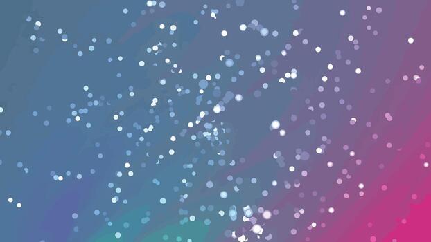 resumen bokeh efecto antecedentes con reluciente partículas y vibrante color degradado, resúmenes giros partículas, realeza existencias. vector