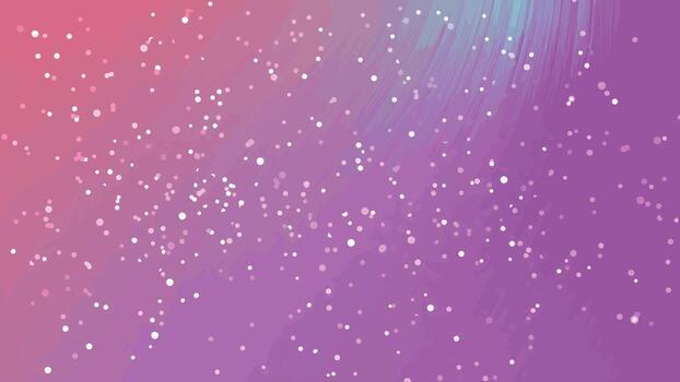 Animated abstract background with shimmering dots and lines on a vibrant pink and purple gradient, Abstracts Twirls Particles, Stock royalty. vector