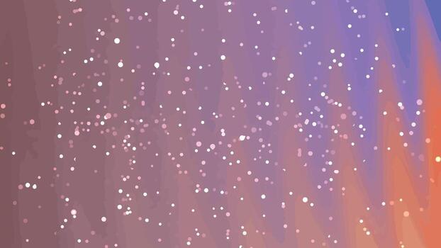 resumen partícula animación con un soñador antecedentes y espumoso Brillantina efecto para efectos visuales, resúmenes giros partículas, realeza gratis existencias. vector