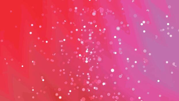 Abstract pink and red bokeh background with sparkling particles and light effects animation, Abstracts Twirls Particles, Stock royalty free. vector