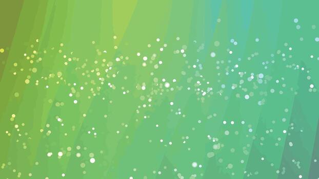 resumen verde antecedentes con partículas Moviente y diagonal rayas en movimiento bucle, resúmenes giros partículas, valores realeza gratis imagen. vector