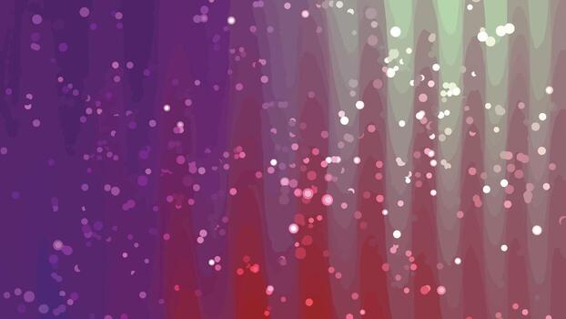 Abstract animated background of sparkling bokeh particles against a striped gradient backdrop, Abstracts Twirls Particles, Stock royalty. vector