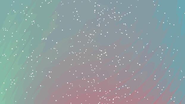 Abstract animation of sparkling particles moving across a gradient background with wavy lines, Abstracts Twirls Particles, Stock royalty free image. vector