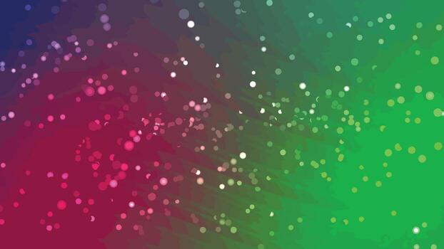 Abstract animated background with bokeh effect and color gradient with flowing light particles, Abstracts Twirls Particles, Stock royalty. vector