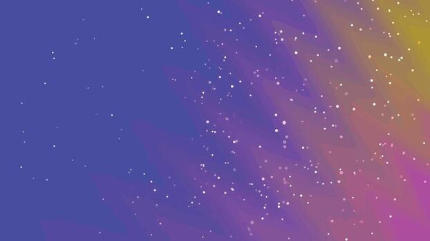 Abstract animated background with particles moving across a gradient blue and pink surface, Abstracts Twirls Particles, Stock royalty image. vector