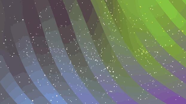 resumen vistoso antecedentes con Moviente rayas y espumoso partículas, sin costura bucle, resúmenes giros partículas, realeza existencias. vector