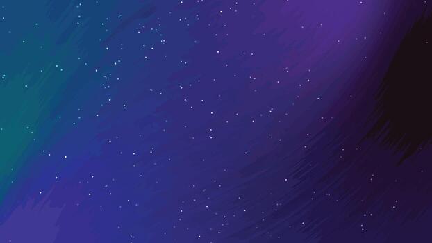 Abstract space background with flowing lines and sparkling particles animation, Abstracts Twirls Particles, Stock royalty. vector