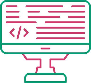 Programming Code File Illustration vector