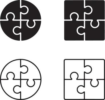 sinergia evoca unidad y conexión mediante geometría vector