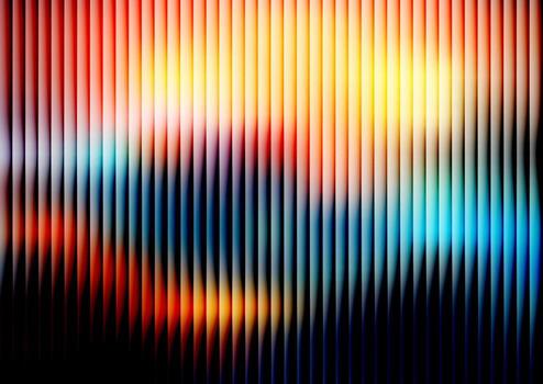 Abstract background with a rippled glass design vector