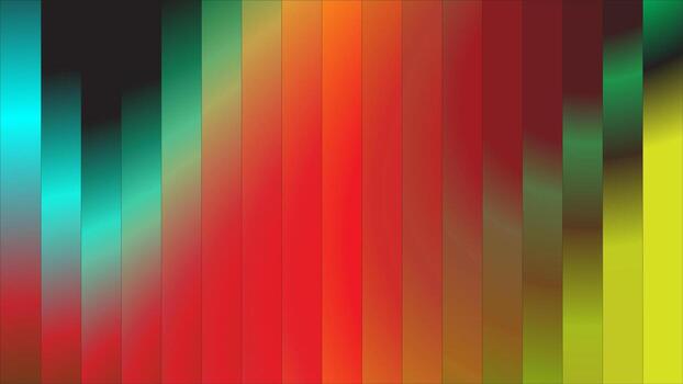 Dynamic gradient background with vertical stripes and smooth color transitions effect vector