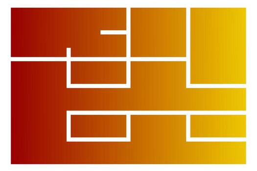 Colorful bento grid layout templates with rounded corners A collection of trendy, colorful geometric layouts featuring rounded corner bento grids for picture collages and design projects. vector