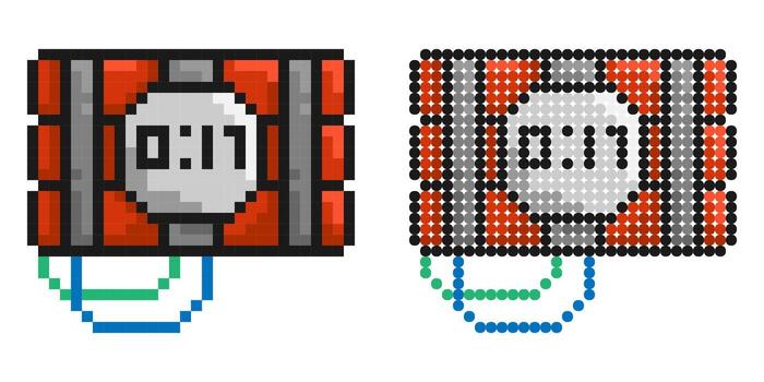 Pixel icon. Bunch of cylinders with dynamite. Timer with clock on explosives vector