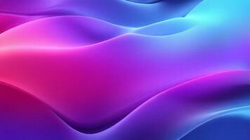 färgrik abstrakt lutning vågor med slät strömmande kurvor, abstrakt video