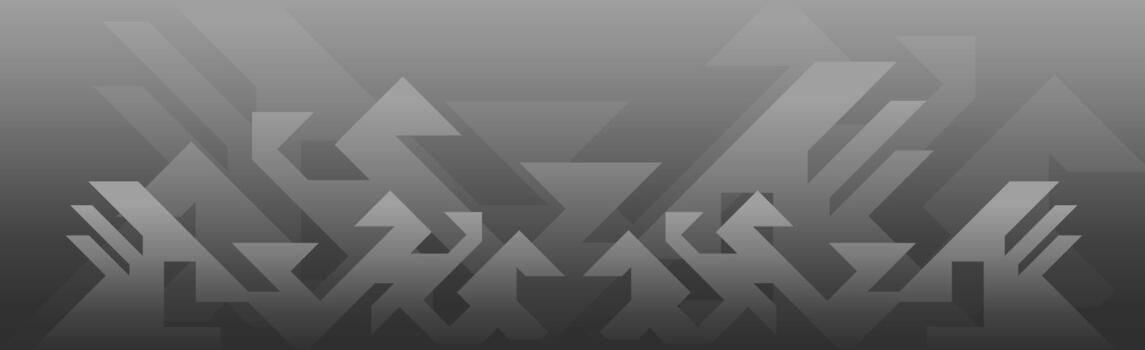 Abstract Geometric Shapes Background with Gradient Grey Tones, Layered Angles, and Modern Design vector