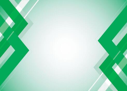 Green background geometry shape with white space for banner flyer and presentation slide or backdrop wallpaper for web vector