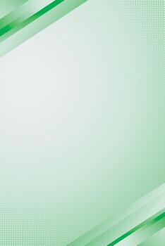 Green gradient background geometry shape with white space for portrait banner flyer and presentation slide or backdrop wallpaper for web vector