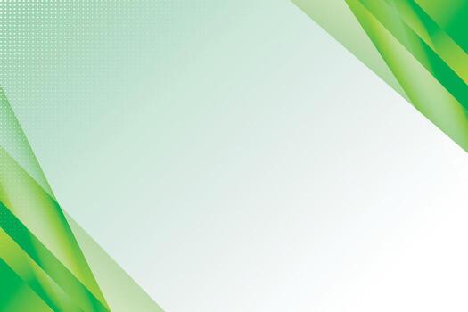 Green gradient background geometry shape with white space for banner flyer and presentation slide or backdrop wallpaper vector