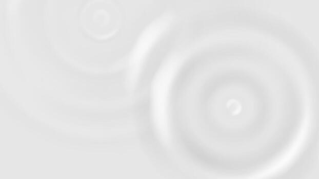 White cream background. Milk wave splash effect. 3d liquid yogurt ripple pattern with swirl circular texture. Body creme or shampoo closeup with smooth purity graphic. Dairy fluid flow banner design. vector