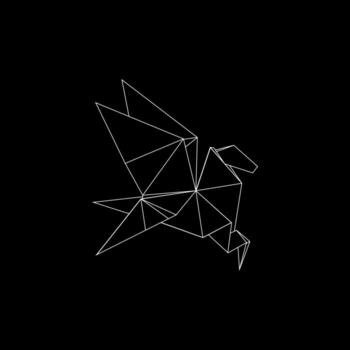 Pegasus Polygonal Lines,can use for Logo, Pictogram, Mythology Animal Figure, Website, Apps, or Graphic Design Element. Editable vector