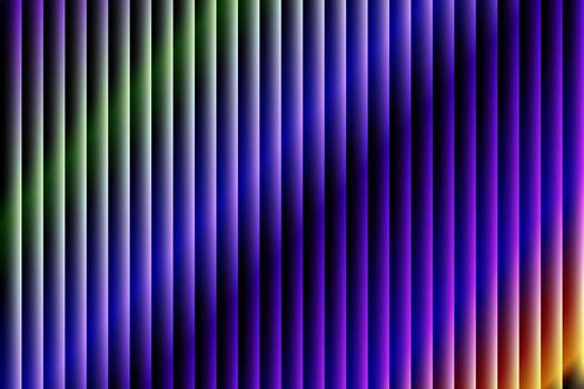 Abstract gradient vertical stripes with cool color transition from green to purple and red vector