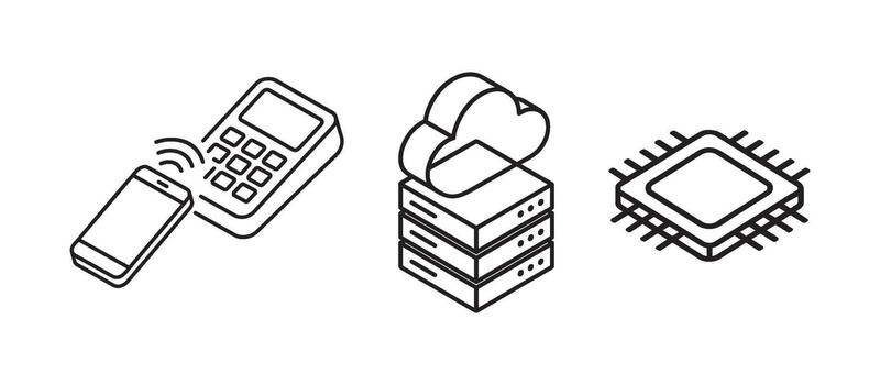 pago terminal procesador y servidor vector