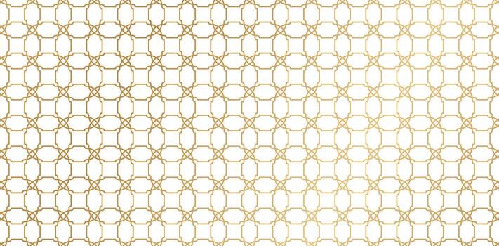 a gold and white background with a pattern vector
