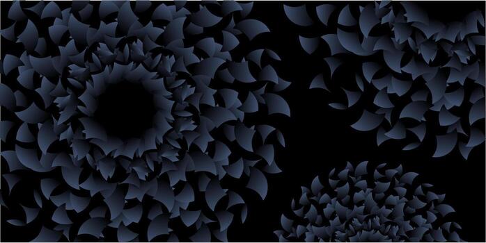 Dark Abstract Spiral Pattern Background vector