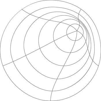 Abstract wireframe hemisphere grid structure representing a digital globe or sphere in a clean white background vector