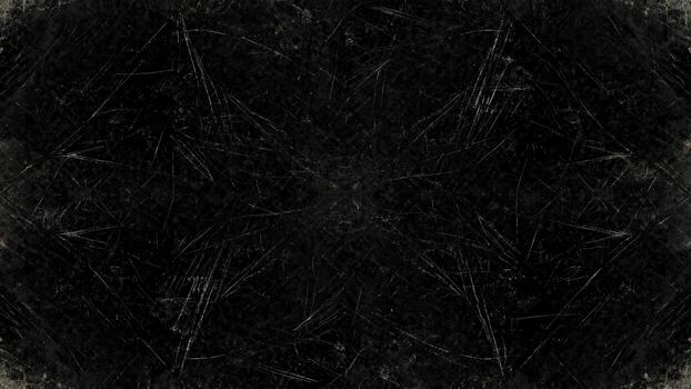 Grungy black surface with numerous scratches and textures. photo