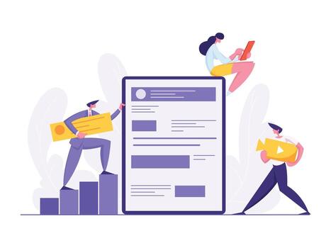 desarrollador construir sitio web vector