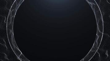 dynamisch kreisförmig Schleife animiert Digital Ring Reihenfolge video