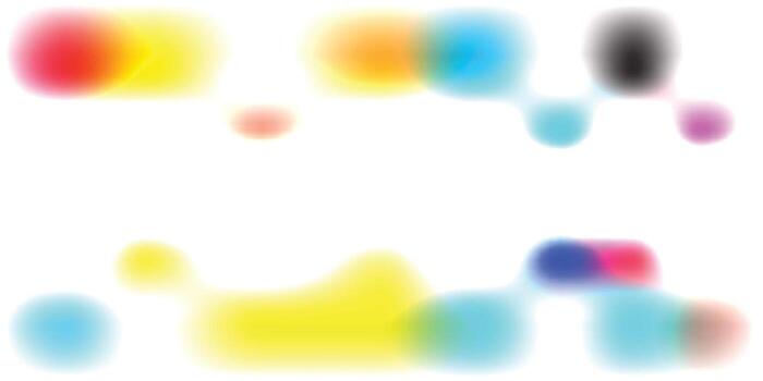 Vibrant, abstract colorful bokeh lights background vector