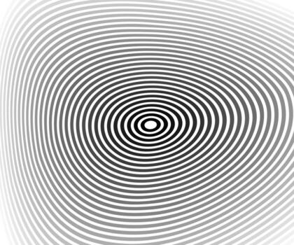 Abstract circle halftone line pattern vector