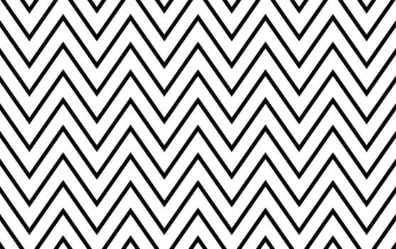 horizontal zigzag línea patrón, dinámica zigzag degradado modelo con negro rayas, creando un desvanecimiento efecto y un sorprendentes. vector