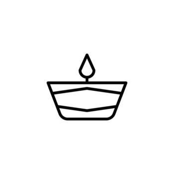 Symbolic representation of a light source offering guidance and warmth a beacon illustration vector