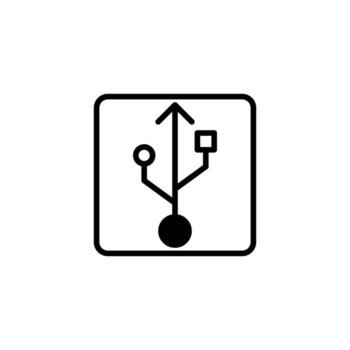 Symbolic representation of data connectivity a digital age necessity portraying interconnectivity vector