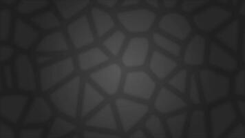 mörk grå bakgrund med en mosaikliknande abstrakt mönster perfekt för modern design projekt, detta abstrakt grå cellulär maska bakgrund är bra för hemsida bakgrunder, affischer, och digital konst. video