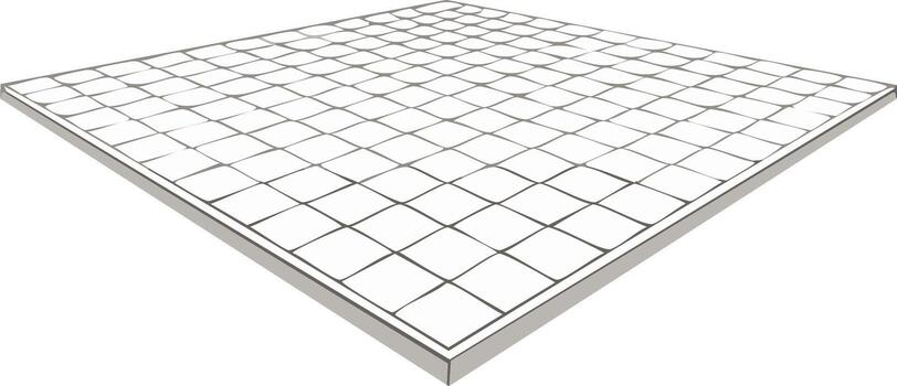 Abstract Grid Pattern Surface Perspective View vector