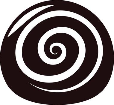 remolino resumen modelo en circular forma, redondo diseño con espiral forma, moderno Arte vector