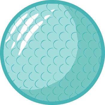 Abstract Teal Sphere with Scale Pattern and Highlights vector