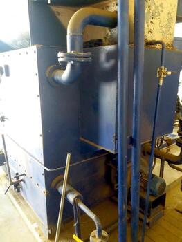 Water Boiler Setup in a Facility During Mid-Day Operations in a Utility Area photo
