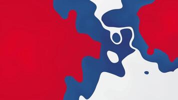 röd blå lutning abstrakt flytande Vinka animering slinga video