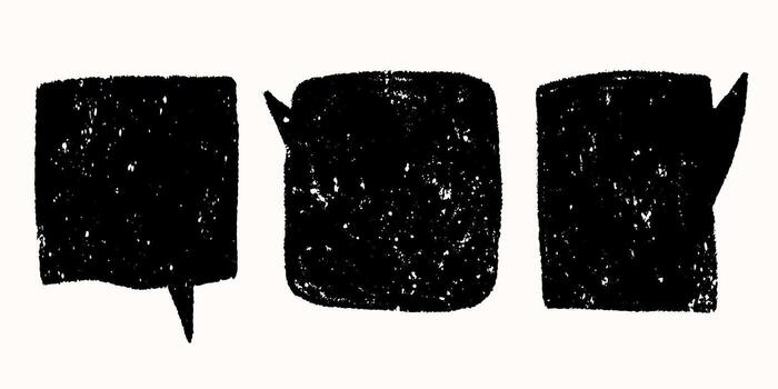 Playful borders with hand drawn charm. Naive scribbles and geometric shapes. Text box chalkboard look with cute style. vector