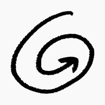 Hand drawn doodle arrow, chalk stroke with grainy texture, crayon underline strip, charcoal highlight in sketch style, rough edges and subtle gritty shading. vector